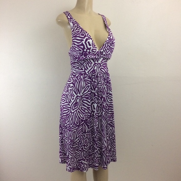 Banana Republic Dresses & Skirts - Banana Republic Dress L Stretch Cross Straps Slvls